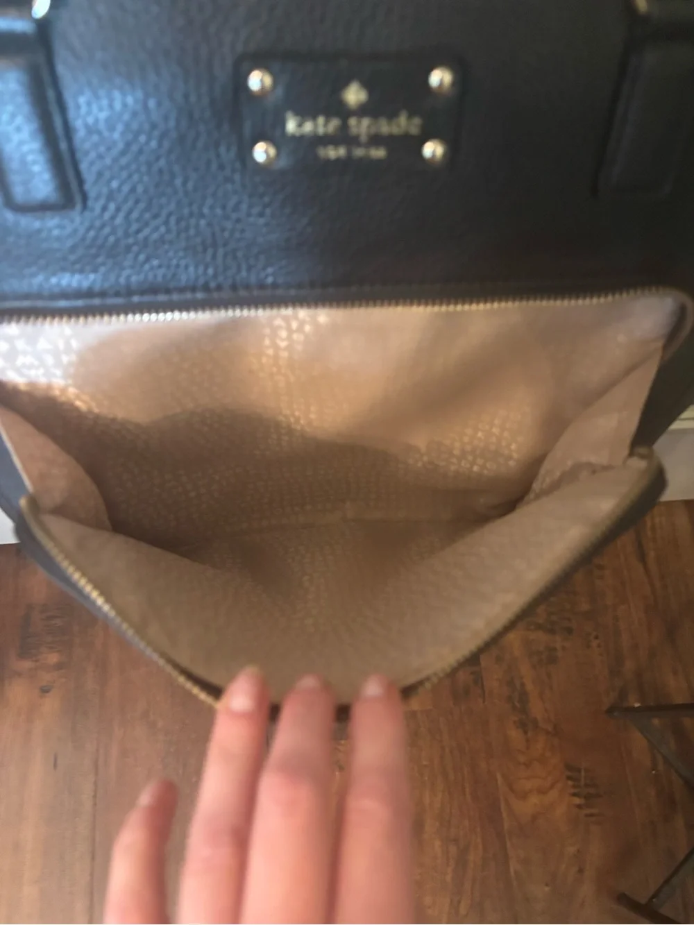 kate spade New York Baxter Street fernrose tote